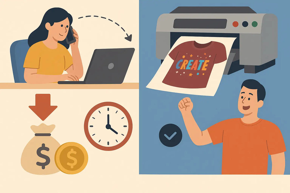 4 Ways Outsourcing DTF Printing Saves You Time and Money