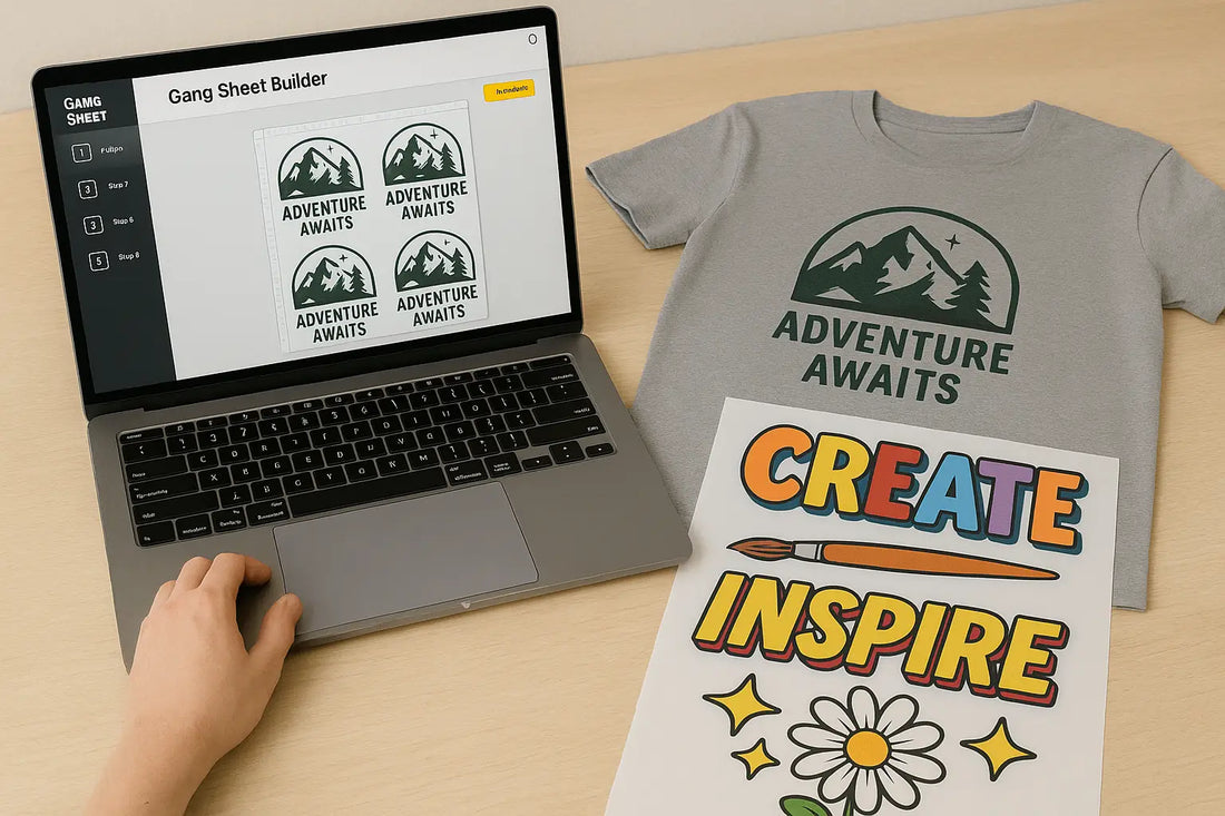 5 Steps to Use the Wholesale DTF Transfers Gang Sheet Builder to Save Money in Production