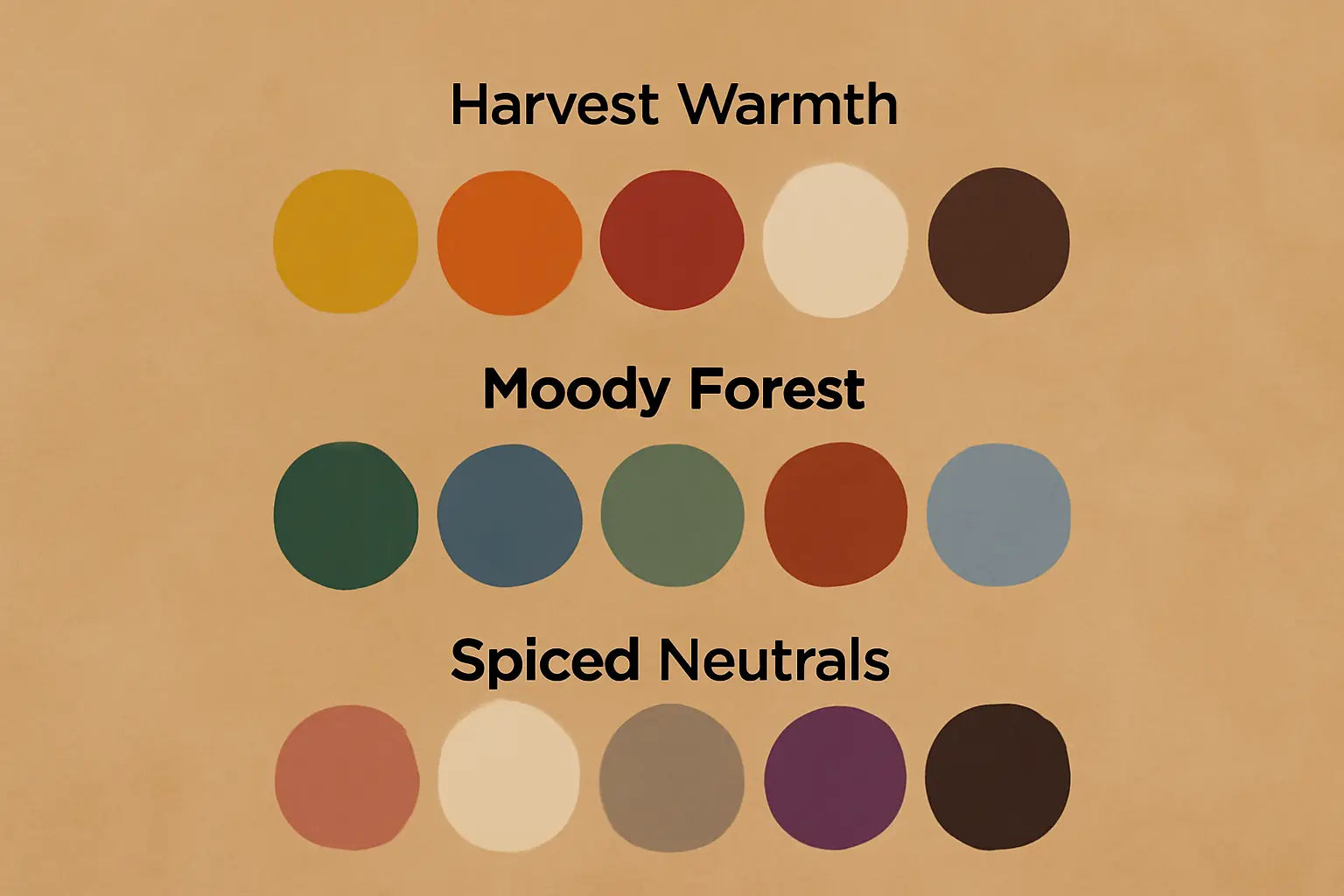 DTF Fall Color Palette: 3 Fall-Themed Color Palettes for DTF Transfers