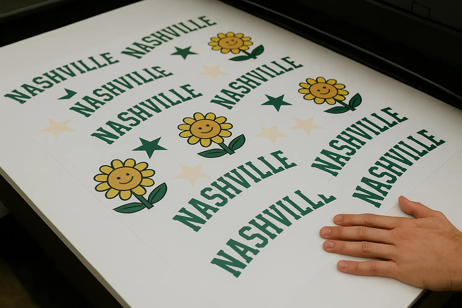 DTF Gang Sheet Printing in Nashville: Build & Order in 4 Simple Steps