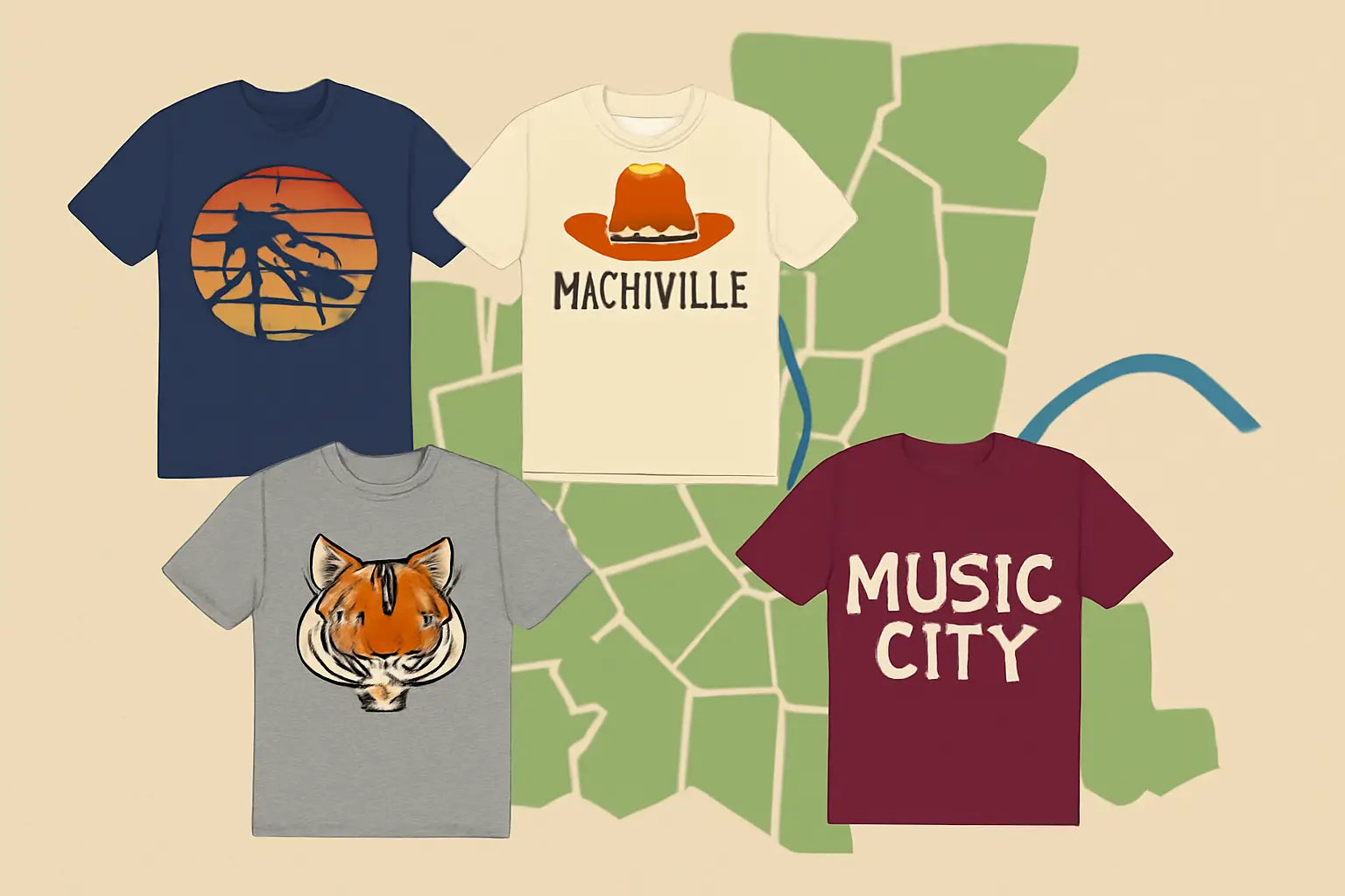 DTF Printing Nashville: Top Nashville Neighborhoods and Their Most Common DTF Orders