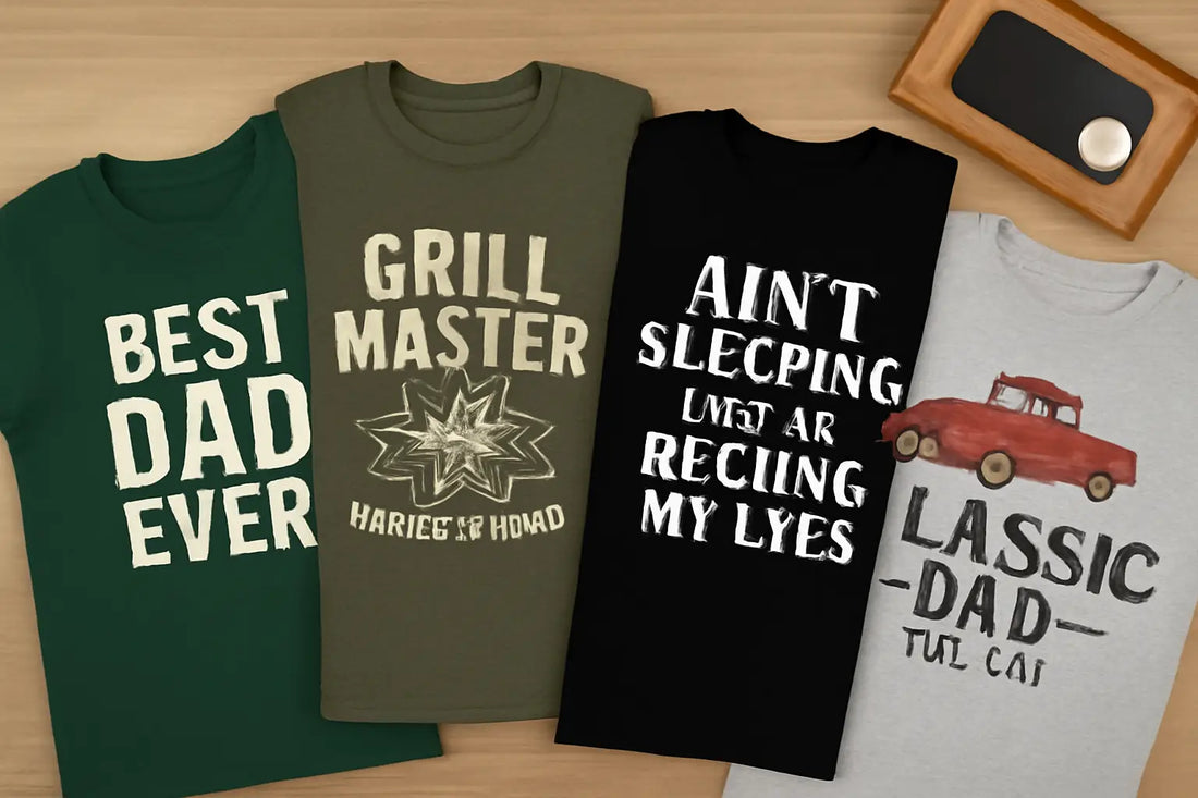 Father’s Day Shirt Ideas: 10 Trending DTF Designs for Awesome Custom Apparel