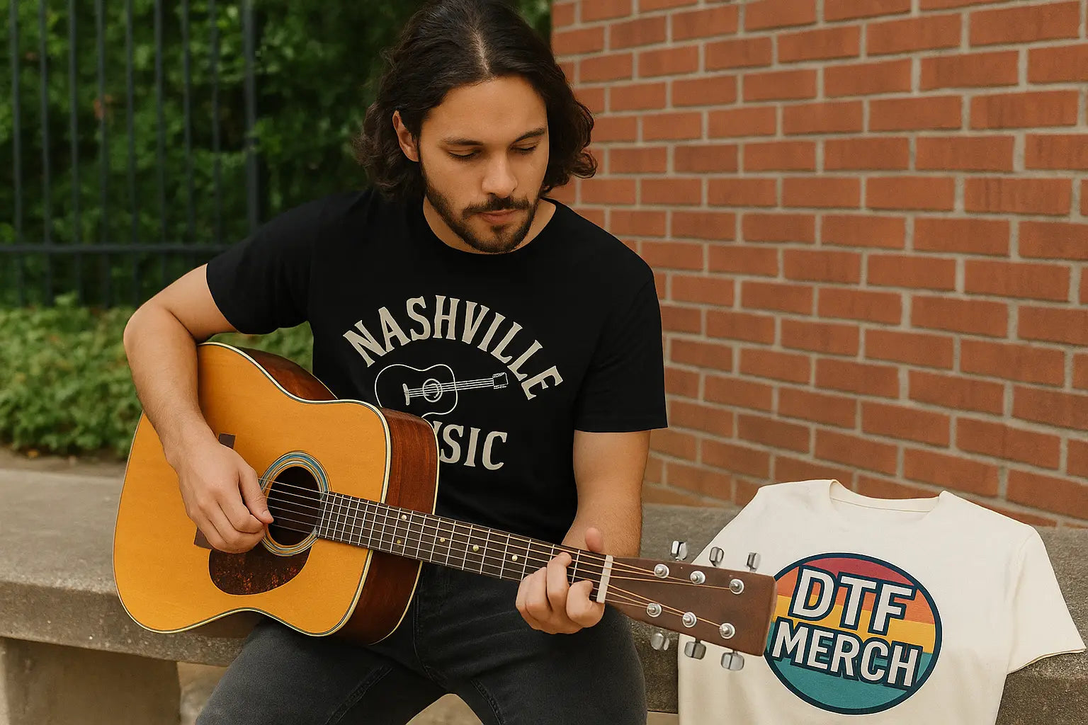 How Local Musicians and Bands are using DTF Merch in Nashville for Custom Merch