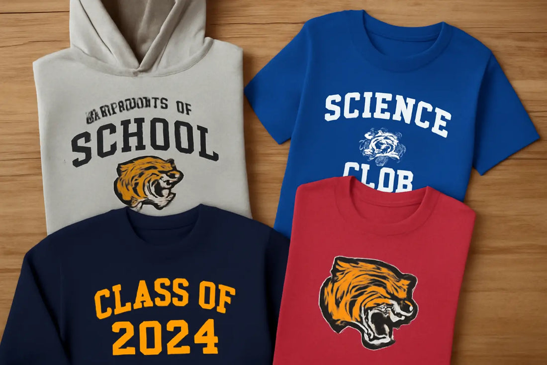 School Spirit Wear Printing: 5 Ideas for Using DTF for Club & Graduation Apparel