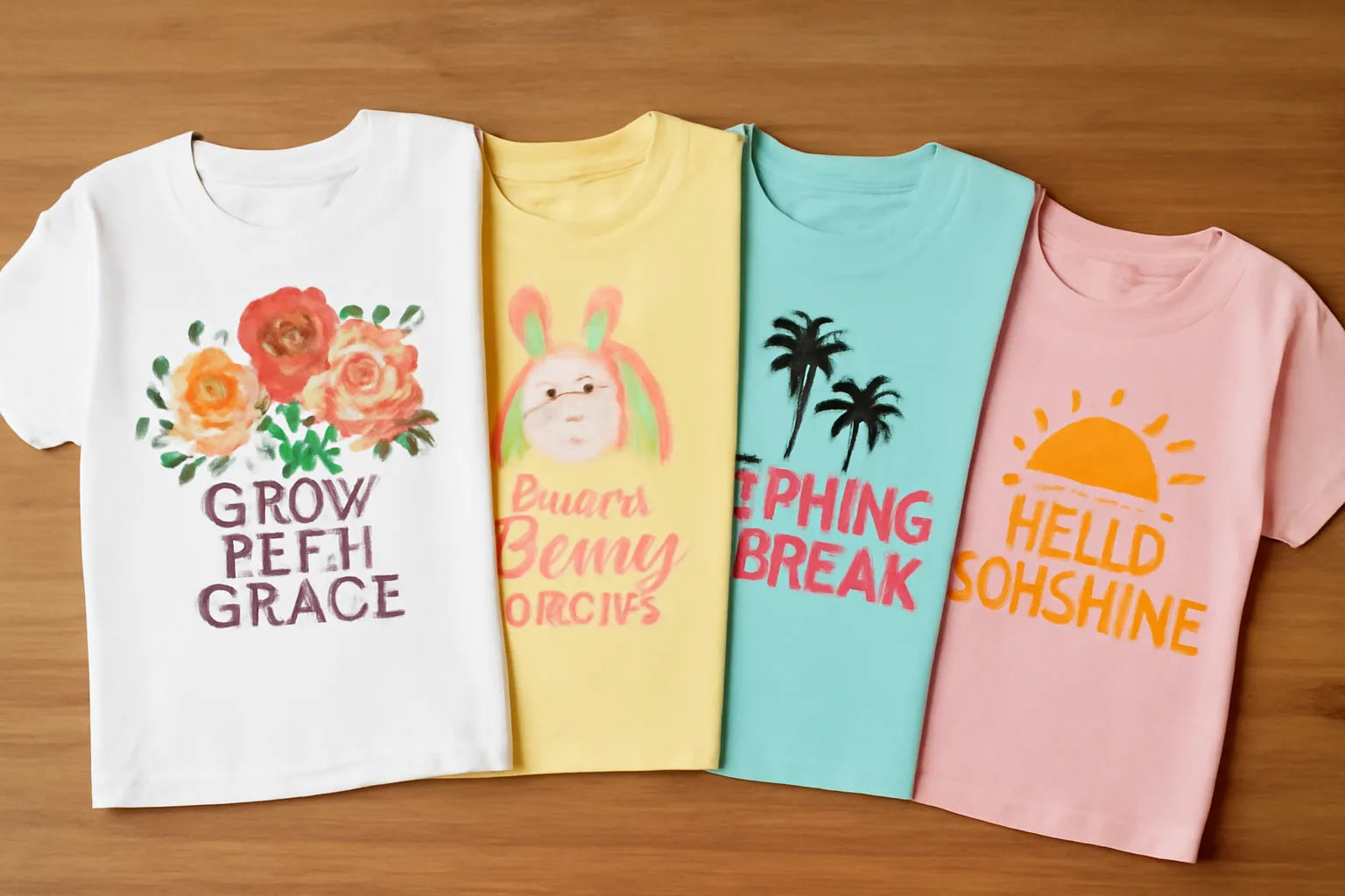 Spring T-Shirt Design Ideas Using DTF Printing