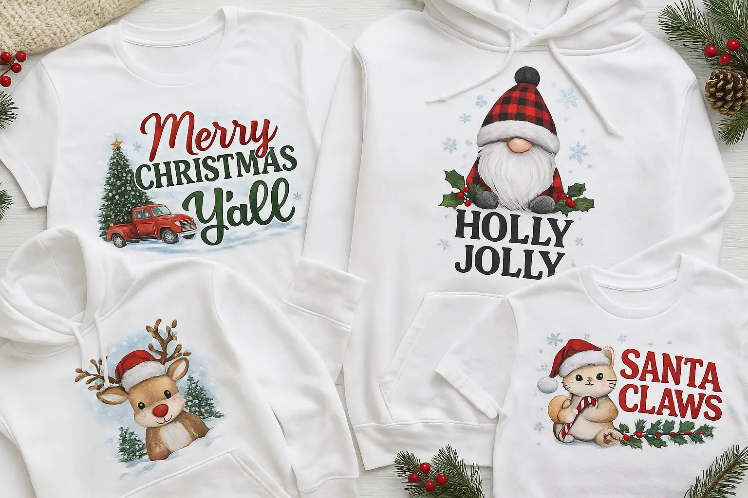 Top-Selling Christmas DTF Transfer Styles Print Shops Are Using in 2025