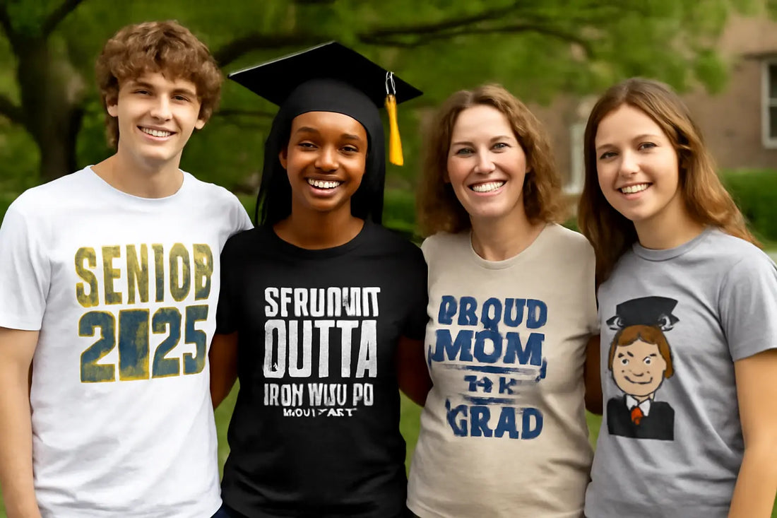 Trending Graduation T-Shirt Styles Using DTF