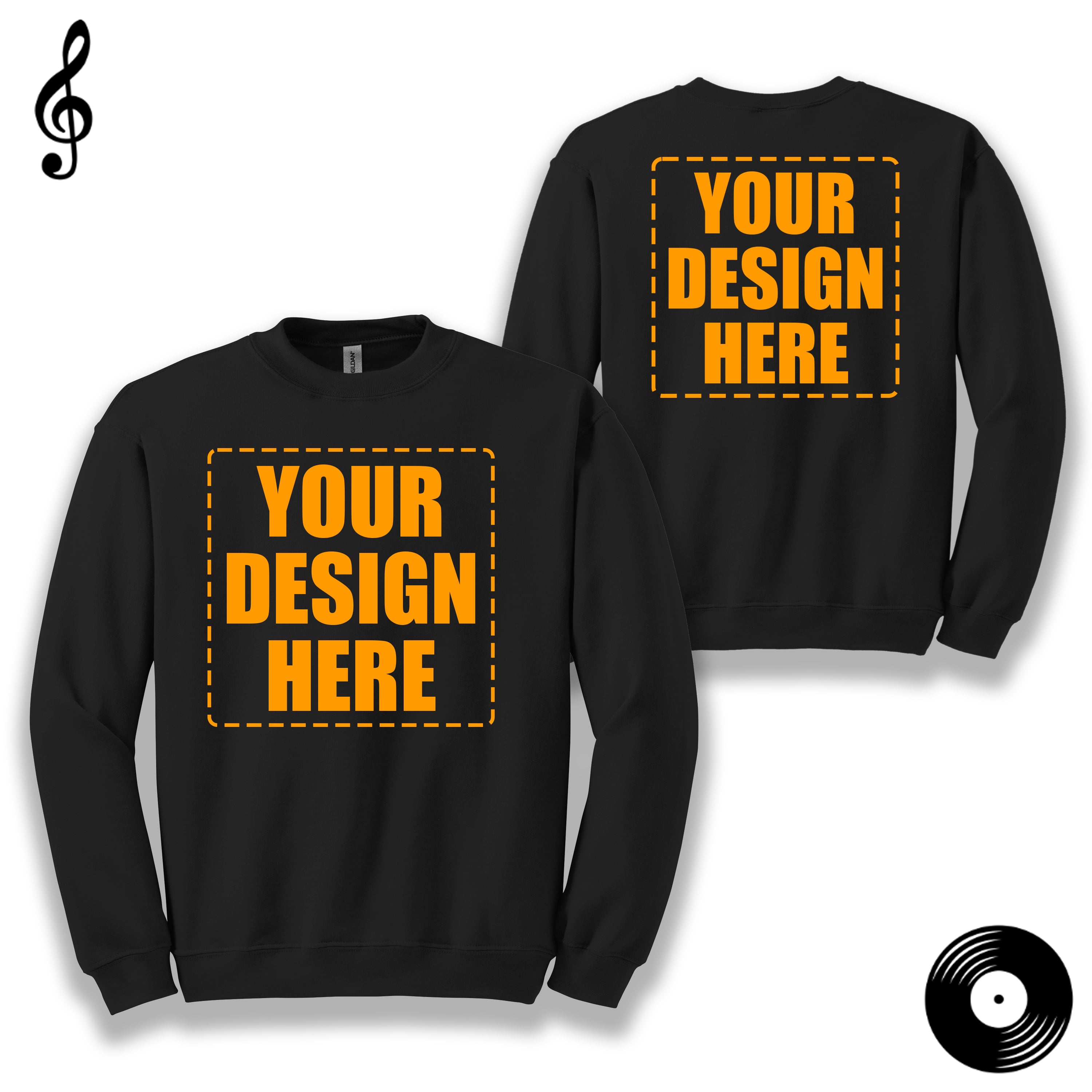 Custom Gildan Sweatshirt 18000