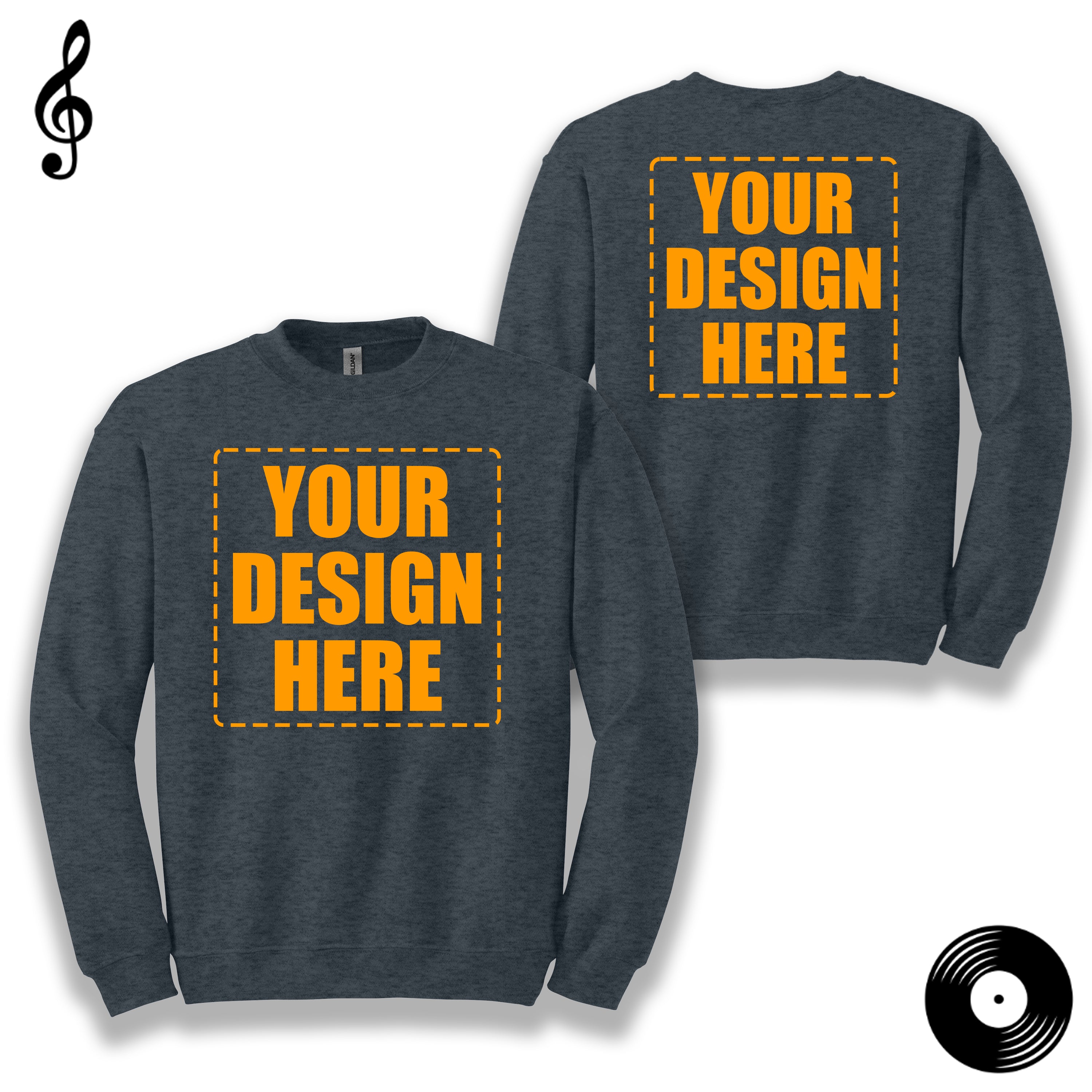 Custom Gildan Sweatshirt 18000