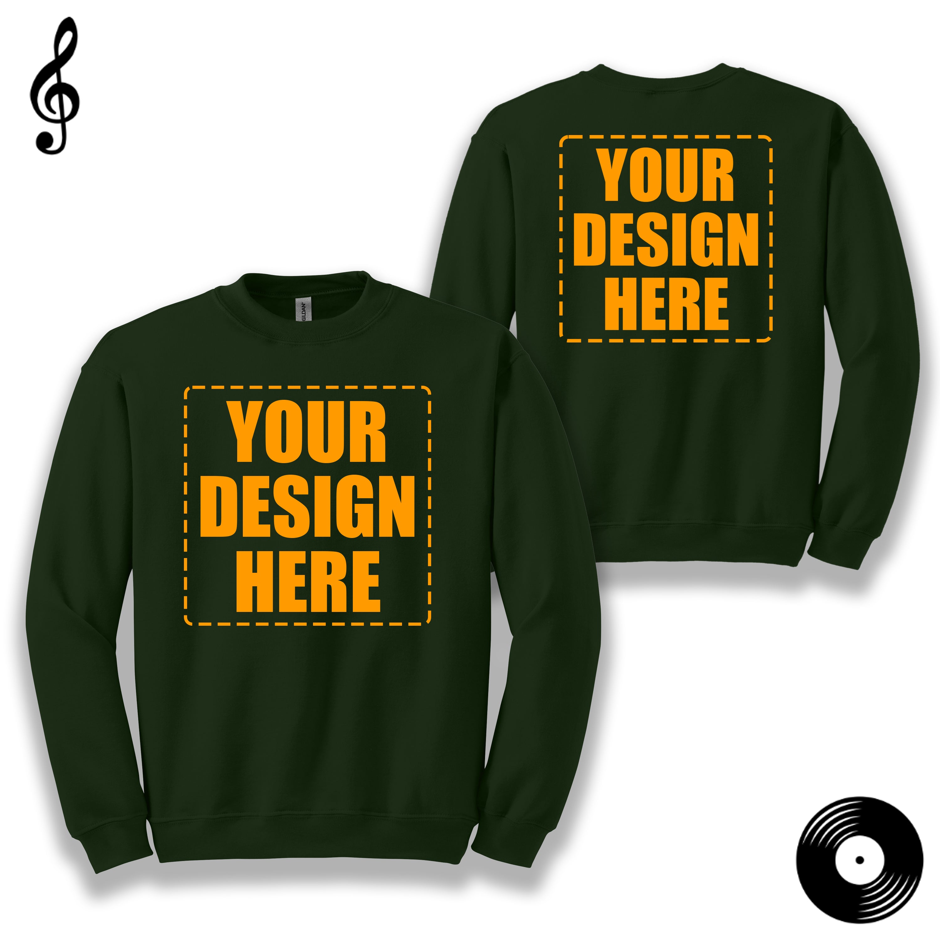 Custom Gildan Sweatshirt 18000