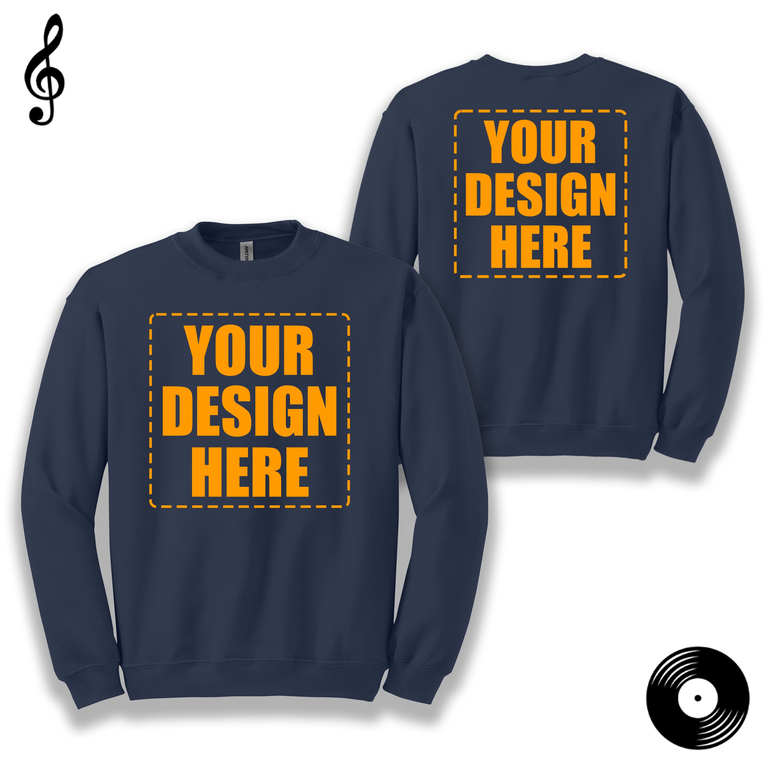 Custom Gildan Sweatshirt 18000