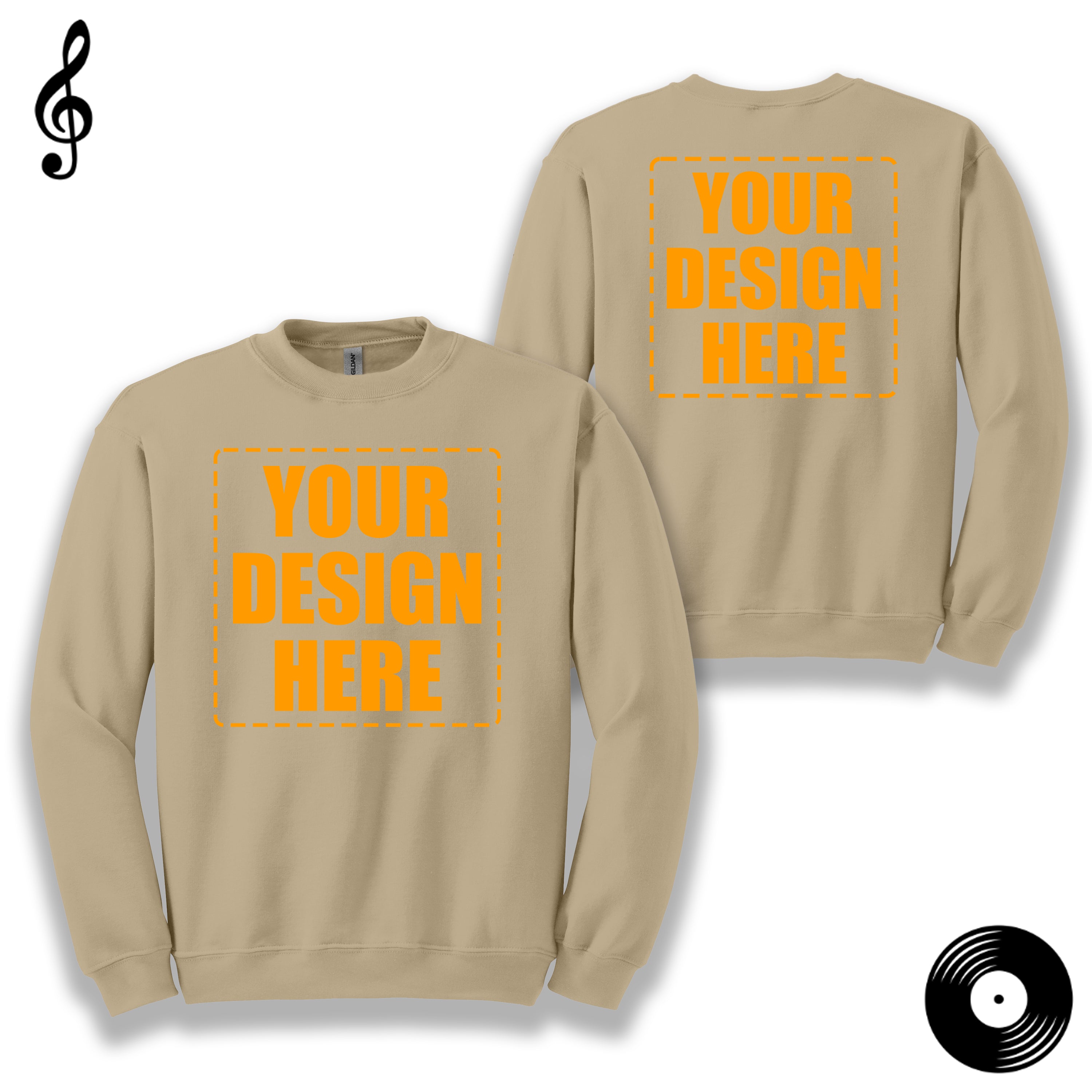 Custom Gildan Sweatshirt 18000