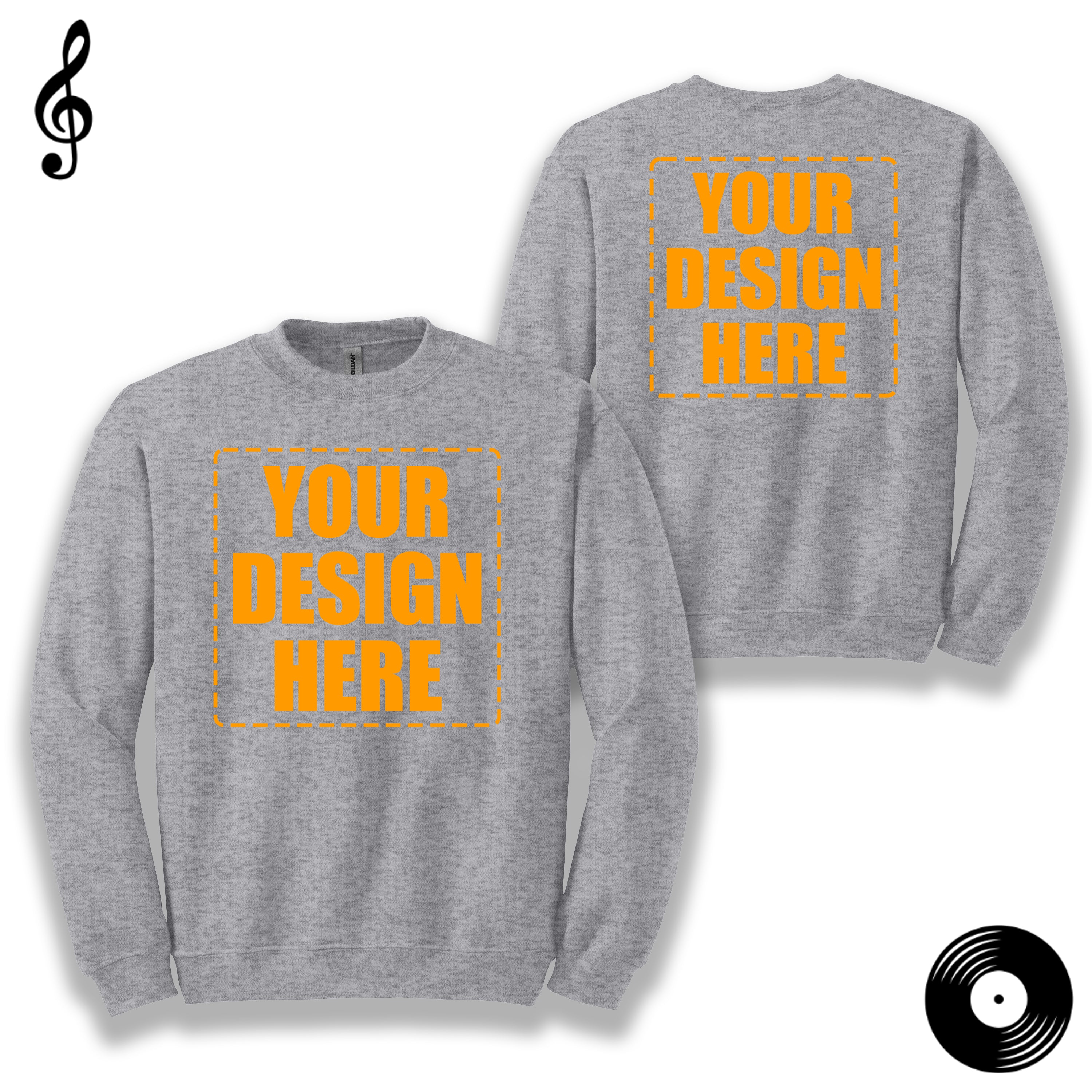 Custom Gildan Sweatshirt 18000