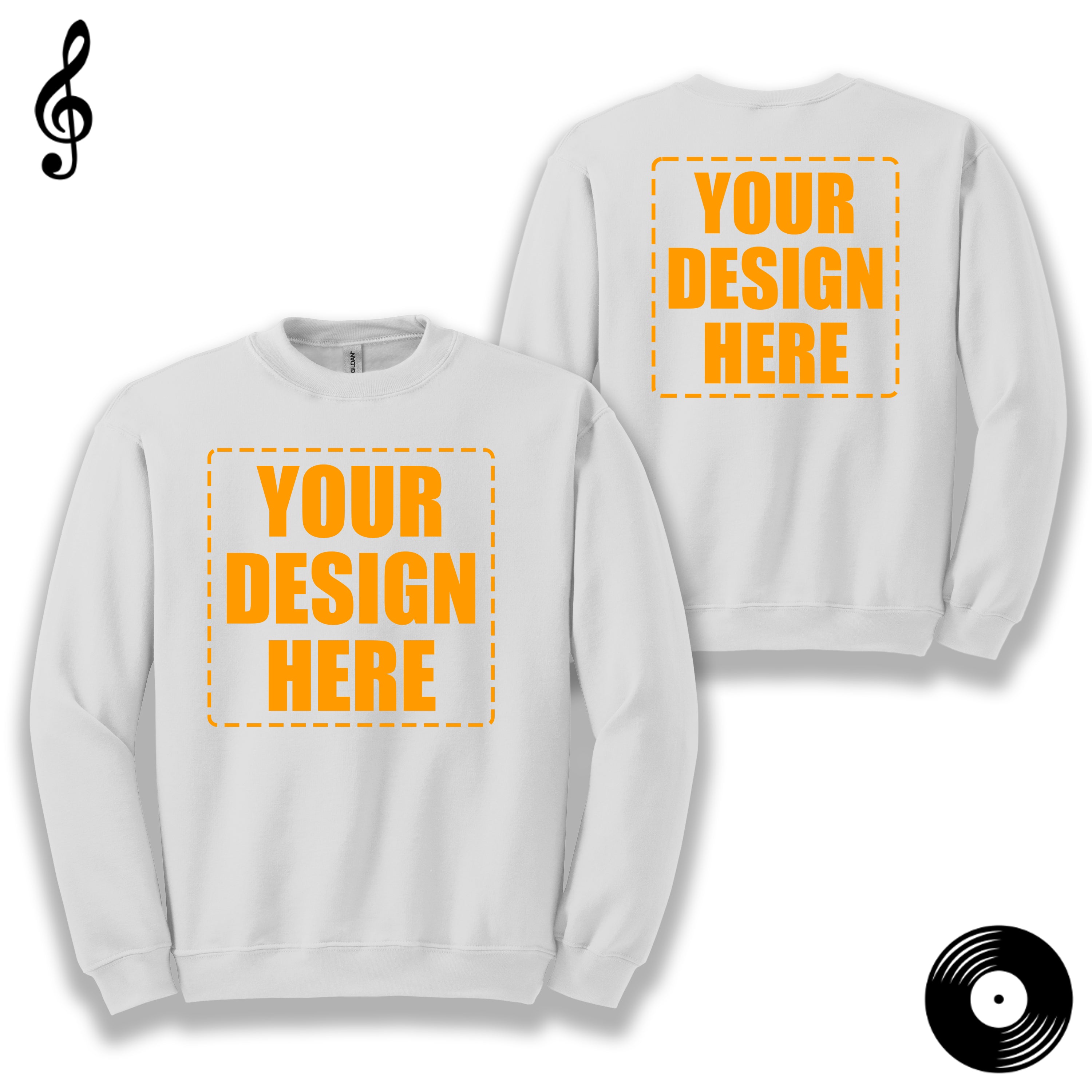 Custom Gildan Sweatshirt 18000