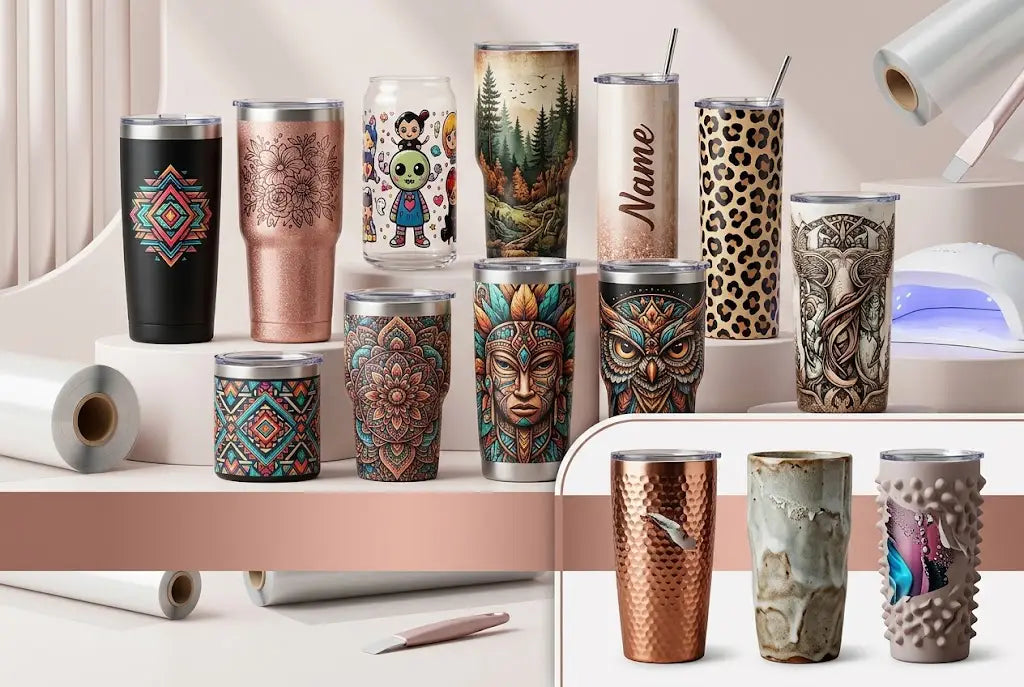 10 Tumbler Styles That Sell Best with UV DTF Transfers (And 3 That Don't) 