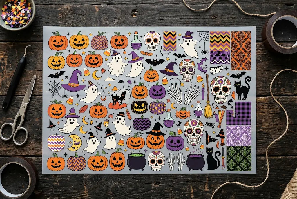 12 Design Categories to Target Different Buyers With Custom Halloween DTF Gang Sheet