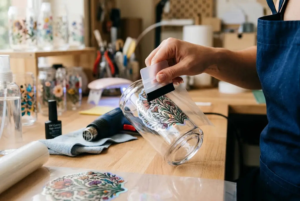 12 Pro Tips for UV DTF Transfers on Glass That'll Help Them Last 