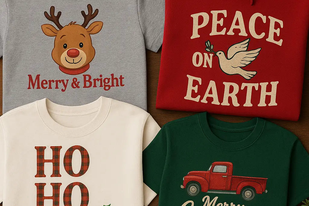 4 Apparel Designs with Christmas DTF Transfers to Boost Holiday Sales in 2025