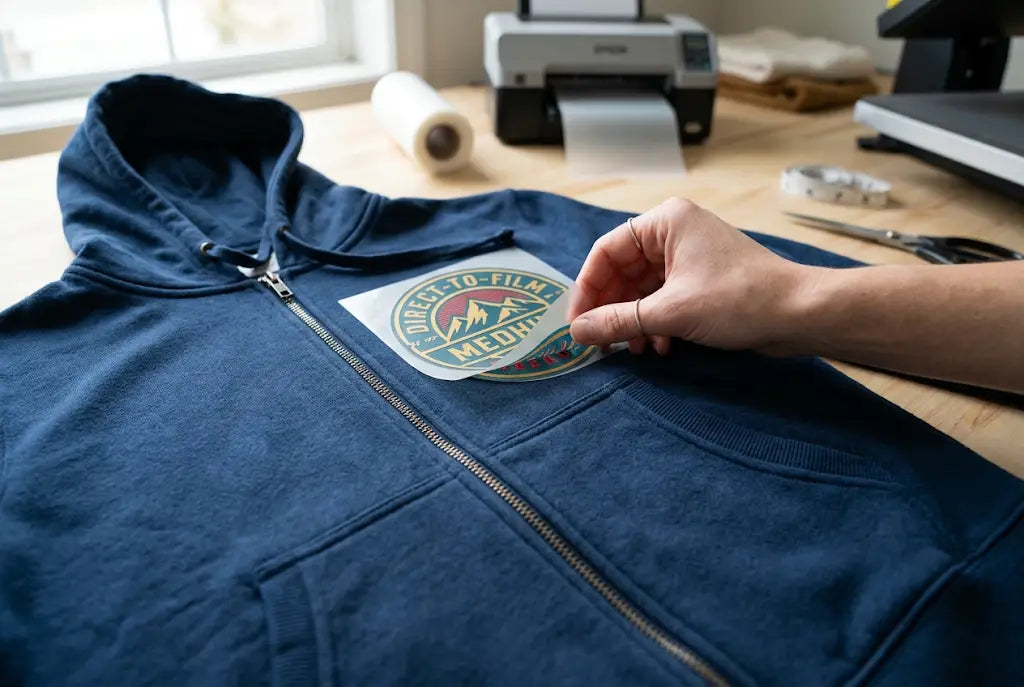 5 Rules for DTF Placement on Hoodies: How to Avoid the Pocket Seam and Zipper