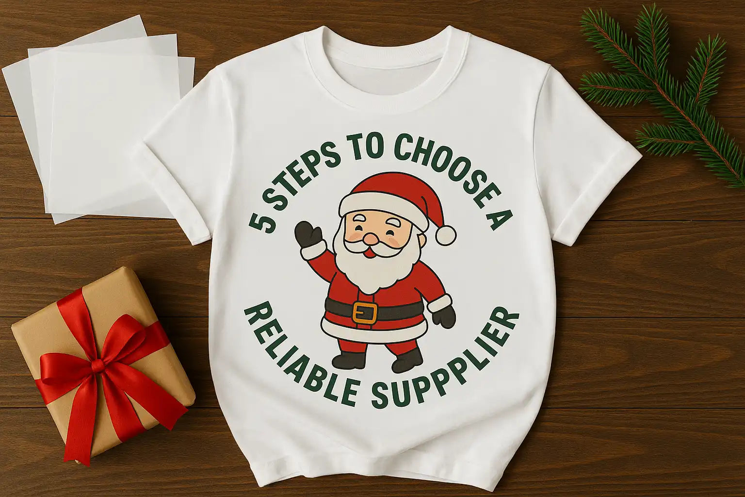 5 Steps to Choose a Reliable Supplier to Buy Christmas DTF Transfers Online