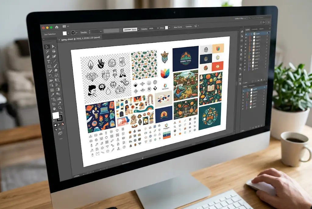 A Step-By-Step Guide For Custom DTF Gang Sheet File Setup In Adobe Illustrator