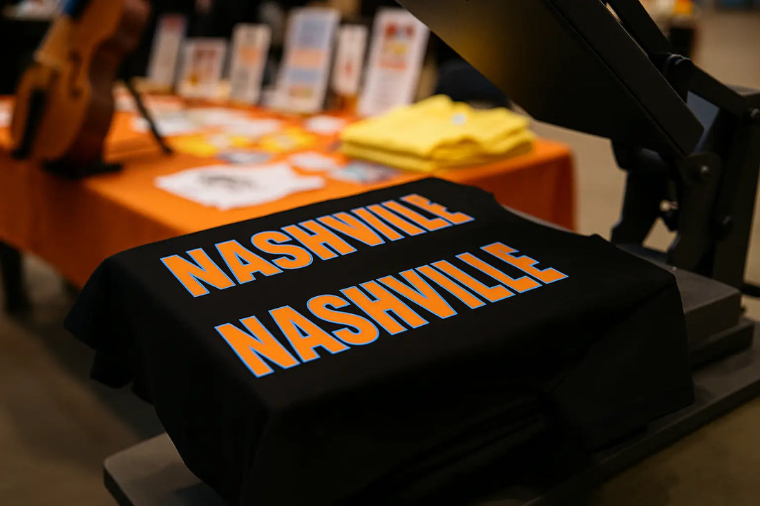 Event Merch in Nashville? 6 Reasons to Use Local DTF Printing for Fast Custom Apparel