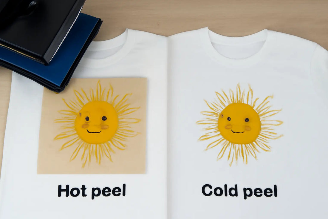 Hot Peel vs. Cold Peel DTF Transfers: What’s the Difference?