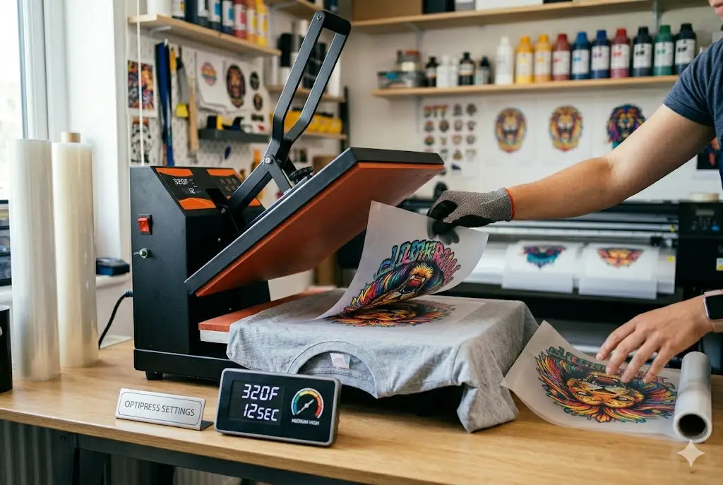 How to Press DTF Transfers: A Guide to Proper Settings for Premium Prints