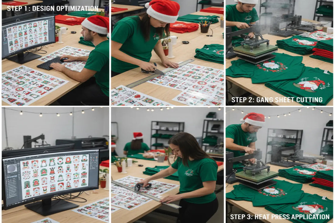 Understanding Christmas DTF Gang Sheets for Bulk Apparel Orders in 3 Simple Steps