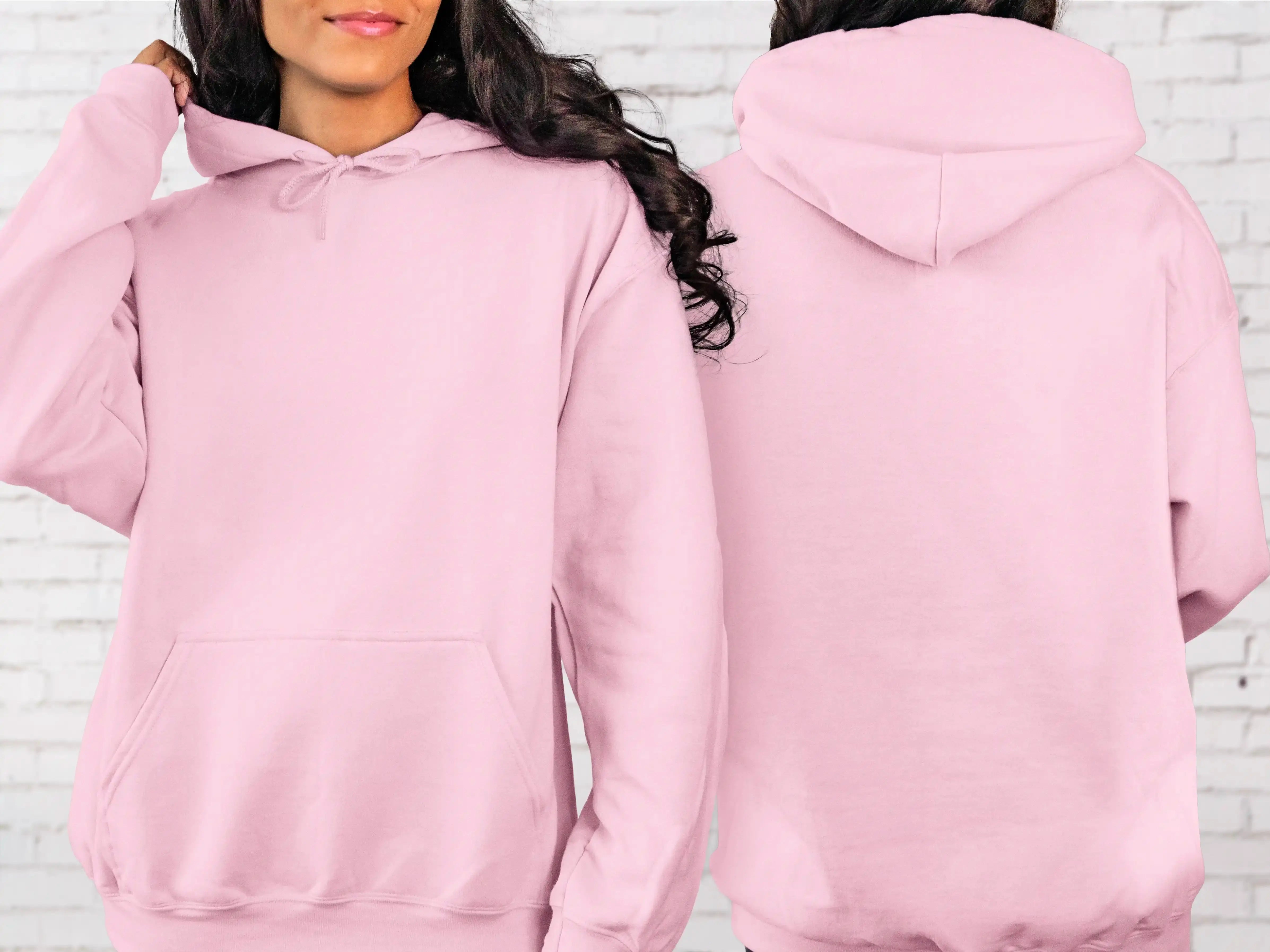 Gildan® 18500 Adult Hooded Sweatshirt Light Pink 