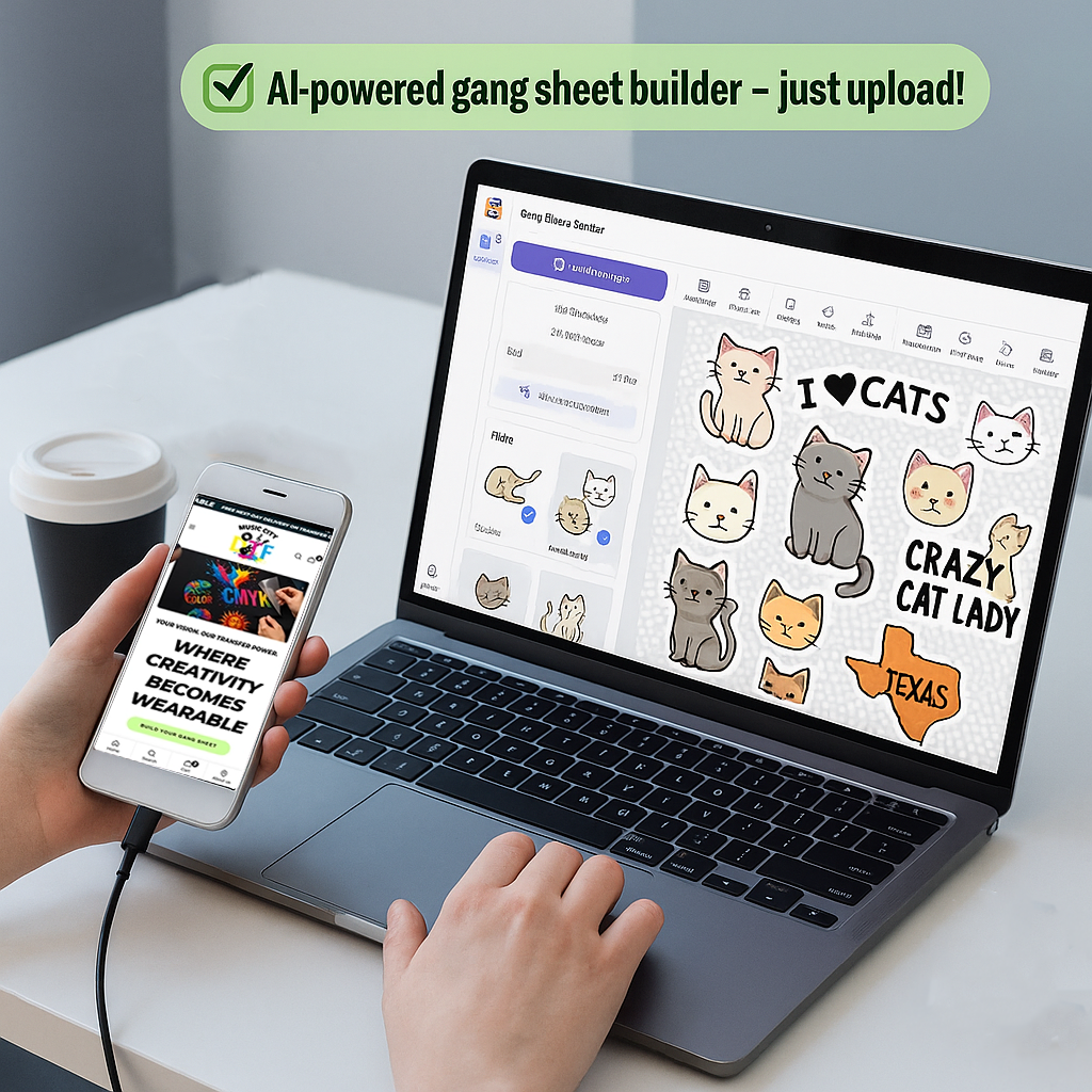 UV DTF Gang Sheet Builder