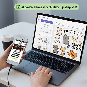 UV DTF Gang Sheet Builder