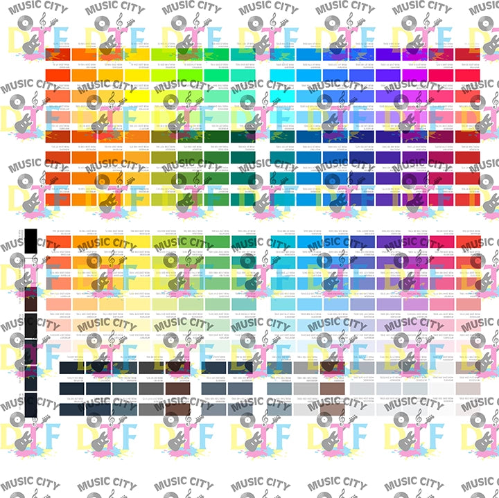  Print Color Chart